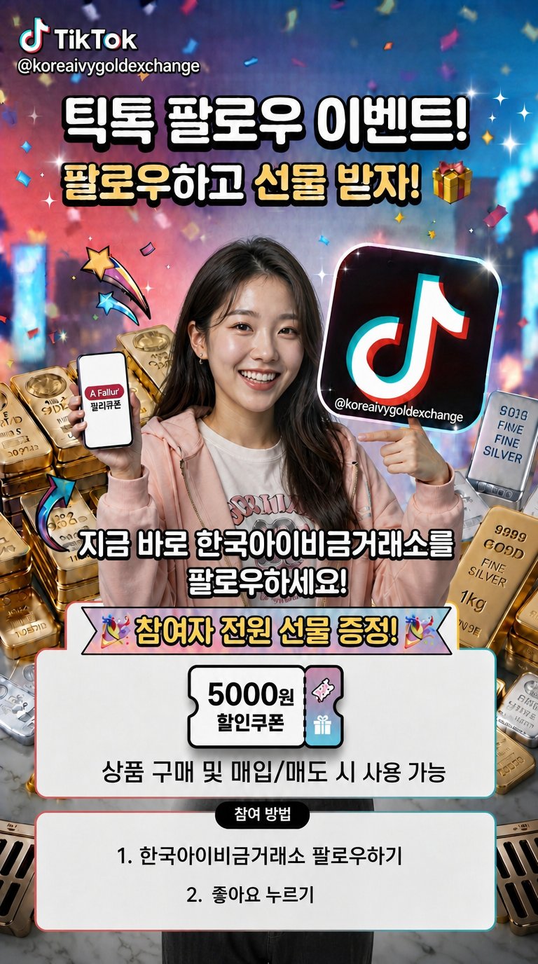 틱톡 팔로우 이벤트